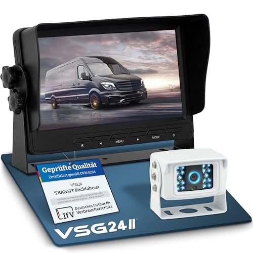 Rückfahrkamera VSG 24 7 Zoll Transporter-Set mit Kabel