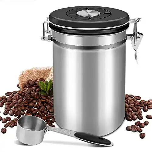 Shayson Kaffeedose 500g für Bohnen und andere Lebensmittel
