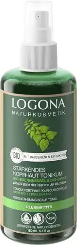 Brennnessel-Haarwasser von Logona Naturkosmetik für kräftiges Haar