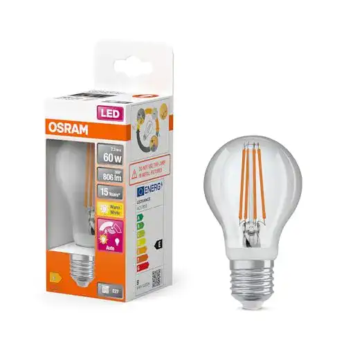 Glühbirne mit Bewegungsmelder Osram LED Star Classic Lampe