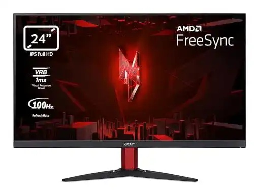 Acer Gaming Monitor Nitro KG242YE 23,8 Zoll mit Full HD und FreeSync