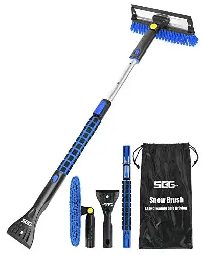 Schneebesen Auto Seg Direct 100 cm mit Rakel und Eiskratzer