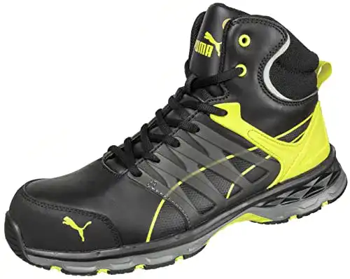 Puma Sicherheitsschuhe Unisex Velocity 2.0 in Gelb, Größe 42