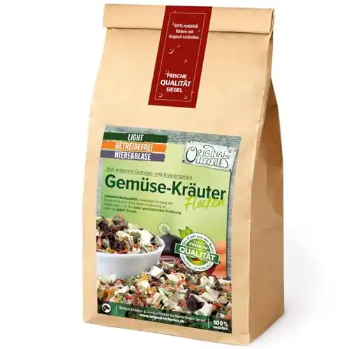 Gemüseflocken für Hunde – Original-Leckerlies Gemüse-Kräutermix 1 kg