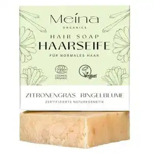 Haarseife Meina Naturkosmetik mit Zitronengras und Ringelblume