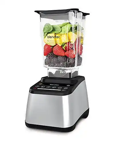 Blendtec Designer 725 Mixer Metallic mit WildSide+ Jar