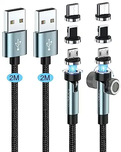 Magnet-Ladekabel Kuulaa 3-in-1 – Magnetisches Schnelllade- und Datenkabel