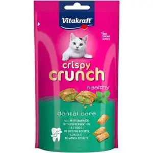 Vitakraft Katzenfutter Crispy Crunch – Knusprige Snackkissen