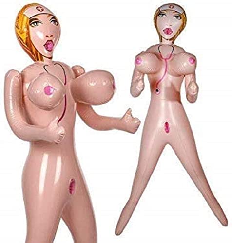 Aufblasbare Gummipuppe Beate – 155 cm groß, mit 3 Öffnungen