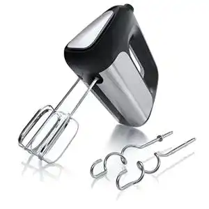 Handmixer 500 Watt von Arendo – Elektrischer Handrührer mit Edelstahl-Besatz