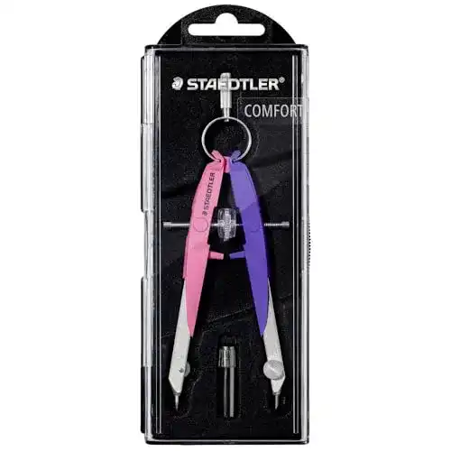 Zirkel Staedtler Mars Comfort 556 00-N2 für Geometrie im Etui