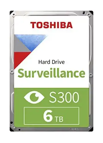 Toshiba S300 Pro 6TB interne HDD für Überwachungssysteme