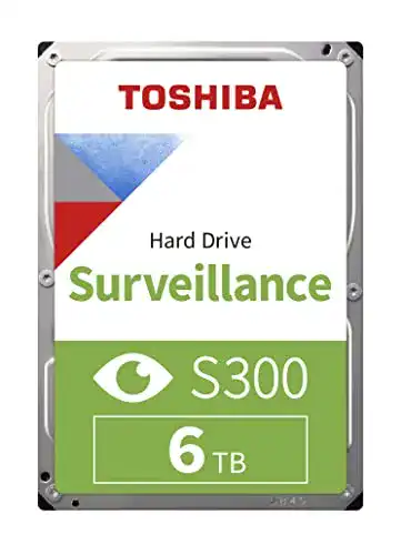 Toshiba S300 Pro 6TB interne HDD für Überwachungssysteme