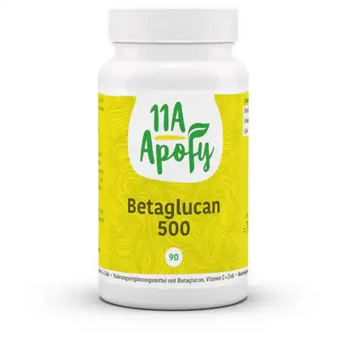 Beta-Glucan 11A-Apofy – Betaglucan 500 aus Reinzuchthefe mit Vitamin C und Zink