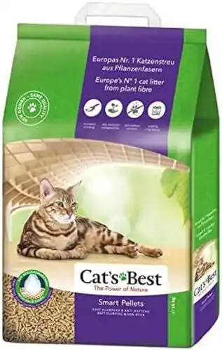 Katzenstreu Cat’s Best Smart Pellets, 100 % pflanzlich, innovativ