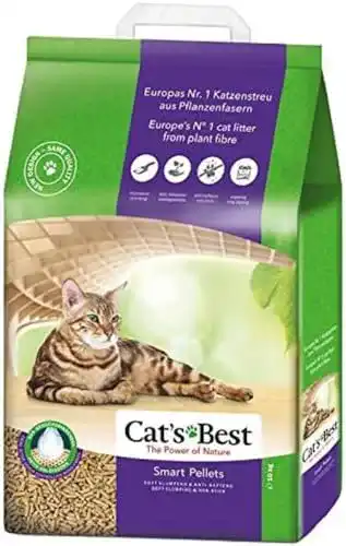 Katzenstreu Cat’s Best Smart Pellets, 100 % pflanzlich, innovativ