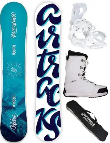 Snowboard Set für Damen Orbelus Lady mit Bindung und Boots