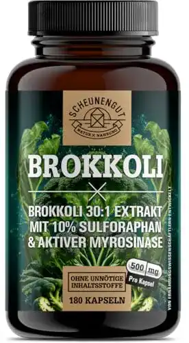 Brokkoli-Kapseln von Scheunengut mit 1000mg pro Tagesdosis