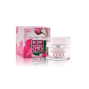 Q10-Creme Rose Of Bulgaria Biofresh Gesichtscreme mit Rosenwasser 50 ml
