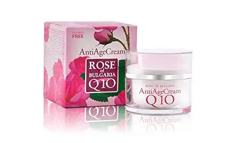Q10-Creme Rose Of Bulgaria Biofresh Gesichtscreme mit Rosenwasser 50 ml