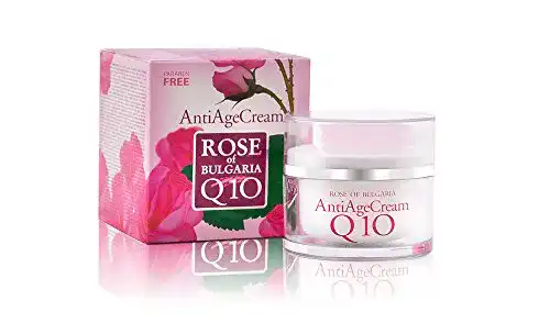 Q10-Creme Rose Of Bulgaria Biofresh Gesichtscreme mit Rosenwasser 50 ml