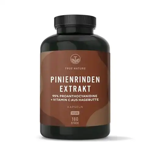 Pinienrindenextrakt Kapseln 660mg – 180 Stück für 6 Monate