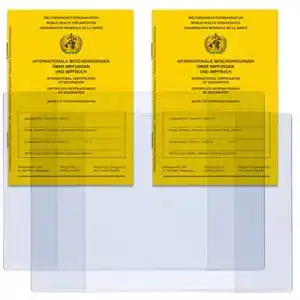 Impfpass Welsberg Set mit 2 Ausweishüllen – Schutz für Impfunterlagen