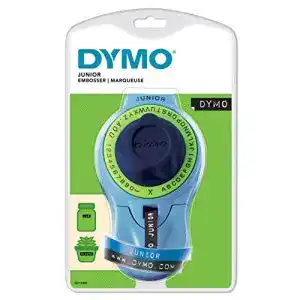 Dymo Etikettendrucker Junior – Ergonomisches Etikettenprägegerät für Zuhause