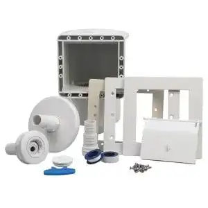 Skimmer Powerhaus24 Premium Einbau Komplett-Set für Stahlwandbecken