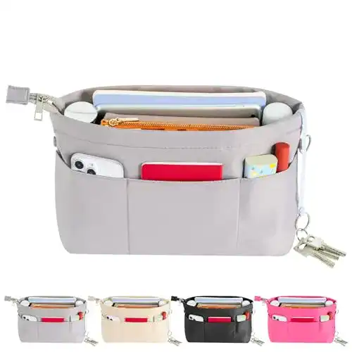 Handtaschen Organizer HyFanStr aus Nylon für optimale Ordnung