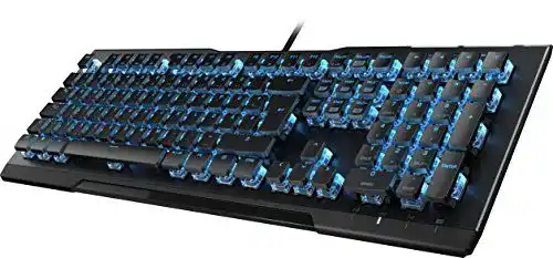 Roccat Vulcan 80 Tastatur – Mechanische Gaming-Tastatur mit blauen LED