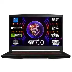 MSI Thin GF63 12VF-298 Gaming-Laptop mit 15,6 Zoll Display