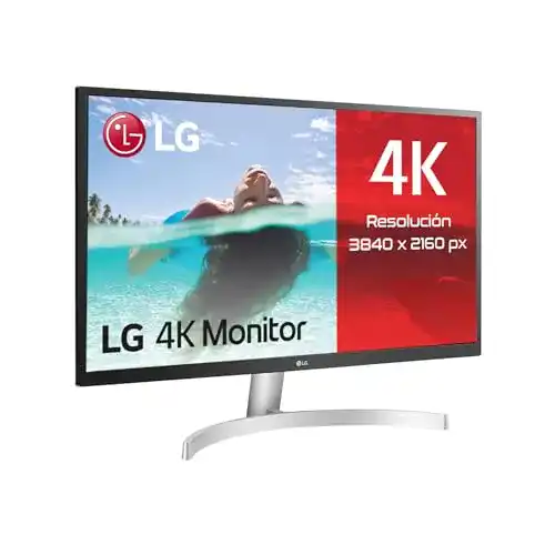 LG Electronics 27UL500-W 4K Monitor 27 Zoll LCD Bildschirm