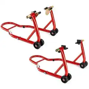Motorradständer Ricambi Weiss STTKW Montageständer Set für Motorräder