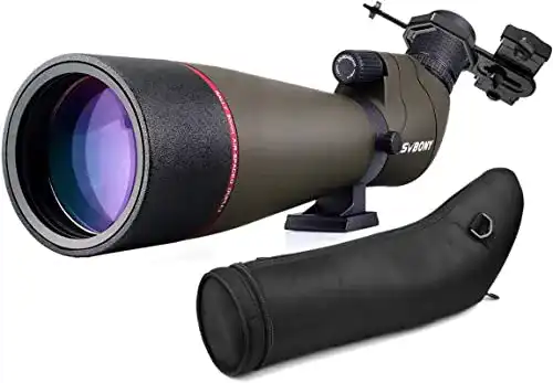 Svbony SV13 20-60×80 Spektiv mit Smartphone Adapter und HD-Optik