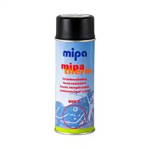 Auspufflack Mipa – Hitzebeständiges Spray bis 800°C in Schwarz