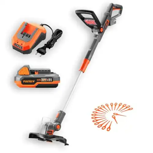 Akku-Rasentrimmer Fuxtec FX-E1RT20 mit 20V Lithium-Ionen Akku