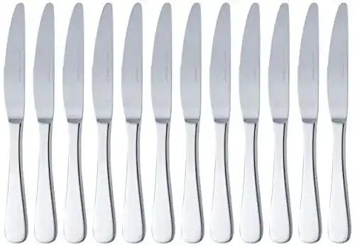 Frühstücksmesser von Amazon Basics im 12er-Pack aus Edelstahl