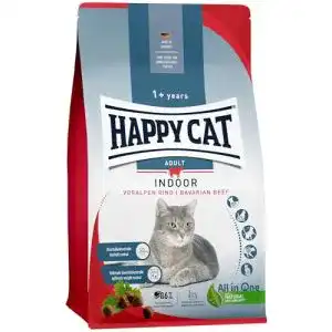 Happy Cat Trockenfutter Indoor Adult Voralpen 1,3 kg