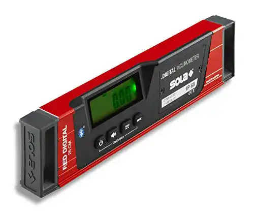 Magnetwasserwaage Sola RED 25 digital 25 cm mit Bluetooth