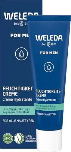 Bio-Gesichtscreme Weleda für Männer – Feuchtigkeitscreme für empfindliche Haut