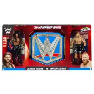 WWE-Gürtel Mattel WWF/WWE Championship Rivals Roman Reigns und Brock Lesnar