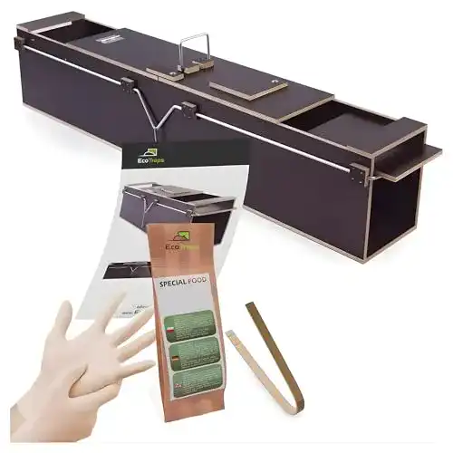 Marderfalle EcoTraps 120 cm mit Lockmittel für Lebendfang
