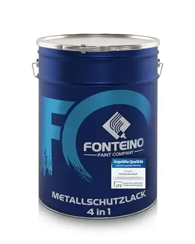 Rostschutzfarbe Fonteino Metallschutzlack 3in1 für Metallflächen