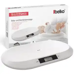 Digitale Babywaage von Belko bis 20 kg für Neugeborene und Kleintiere