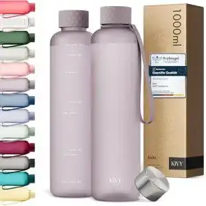 Trinkflasche Kivy Tritan 1L für kohlensäurehaltige Getränke