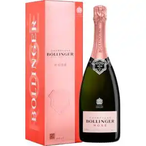Bollinger Brut Rosé Champagner in Geschenkverpackung