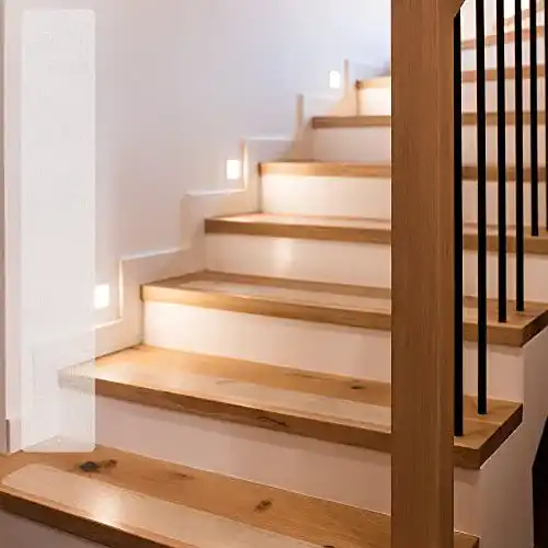 Stufenmatten transparent Ecence 16 Stück für Treppen mit Antirutsch-Funktion