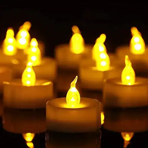 LED-Teelichter 50 Stück von Yonghaoyang Elektrische Dekoration