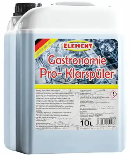 Klarspüler für gewerbliche Spülmaschinen flüssig 10 Liter